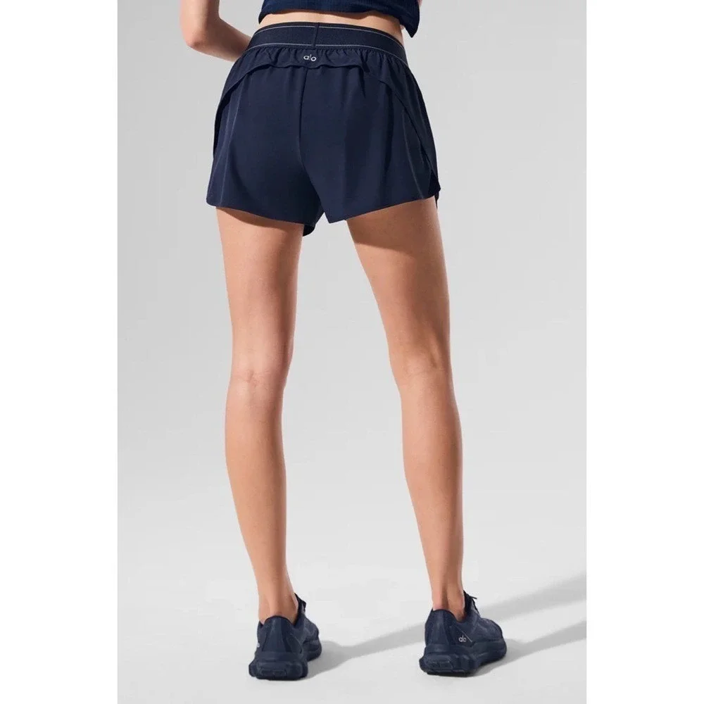 Alo Yoga Match Point Short Navy M